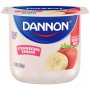 DANNON BLENDED STRWBERY BANANA LF YGURT 5.3 OZ CUP