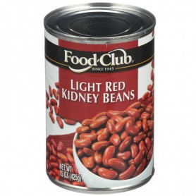 FOOD CLUB LIGHT RED KIDNEY BEANS 15.5 OZ CAN