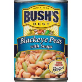 BUSHS BEST BLKEYE PEAS & SNAPS 15.8 OZ