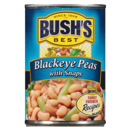 BUSHS BEST BLKEYE PEAS&SN15.8Z