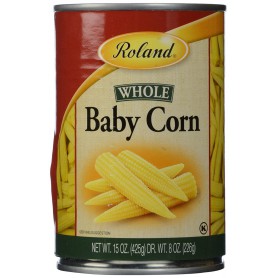 ROLAND WHOLE BABY CORN 14 OZ