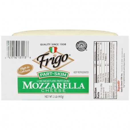 FRIGO PART-SKIM MOZZARELLA CHEESE (16 OZ)