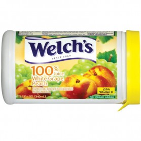 WELCHS WHITE GRP PEACH 12 OZ