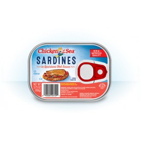 COS SARDINES IN HOT SAUCE (3.75 OZ)
