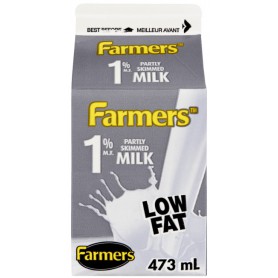 FARMERS DAIRY 1% LOWFAT MILK (1 GAL)