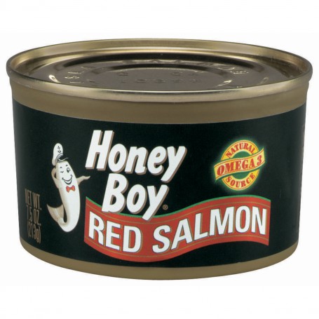 HONEY BOY RED SALMON (7.50 OZ)