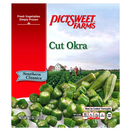 PICTSWEET CUT OKRA 16 OZ