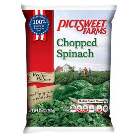 PICTSWEET CHOPPED SPINACH 16 OZ