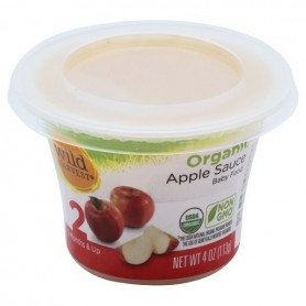 WILD HARVEST APPLESAUCE 4 OZ POUCH