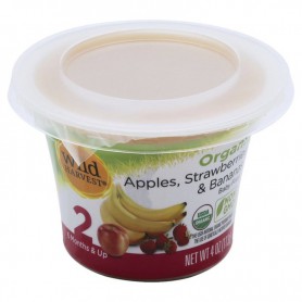 WILD HARVEST APPLE STRWBERY BANANA 4 OZ POUCH