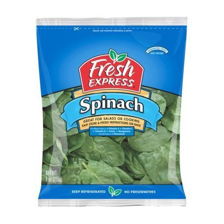FRESH EXPRESS SPINACH 9 OZ