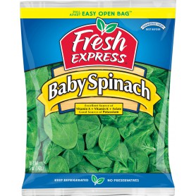 FRESH EXPRESS BABY SPINACH 6 OZ