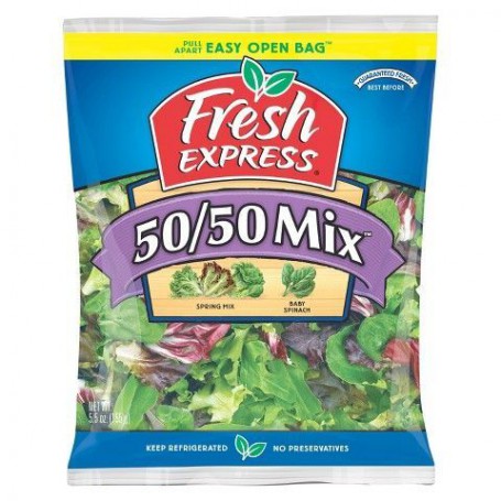 FRESH EXPRESS 50/50 SPNSPR 5.5OZ