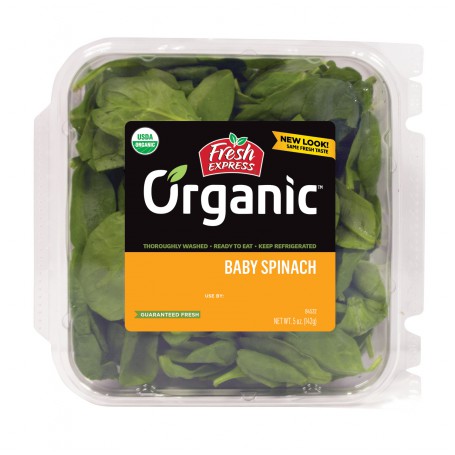 FRESH EXPRESS BABY SPINACH ORG 5 OZ