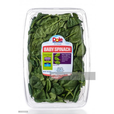 DOLE BABY SPINACH SALAD 11 OZ WM