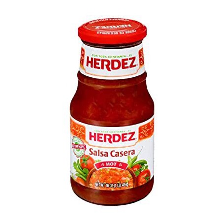 HERDEZ SALSA CASERA HOT 24 OZ
