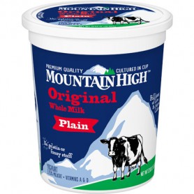 MOUNTAIN HIGH WHL PLAIN YOGURT (32 OZ)