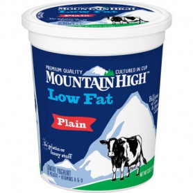 MOUNTAIN HIGH NF PLAIN YOGURT (32 OZ)