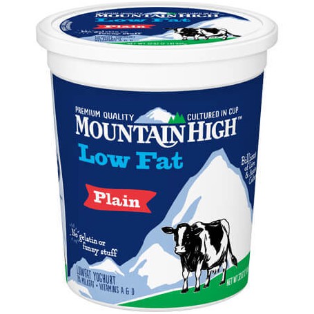 MOUNTAIN HIGH NF PLAIN YOGURT (32 OZ)