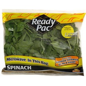 READY PAC SPINACH MICRO 9 OZ