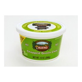 BUENO GREEN CHILE HOT ORG 13OZ