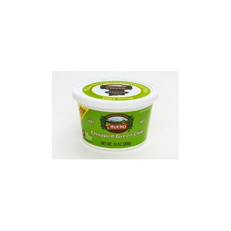 BUENO GREEN CHILE HOT ORG 13OZ