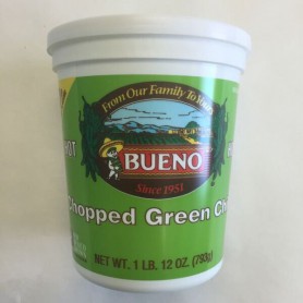 BUENO GREEN CHILE HOT 12 OZ