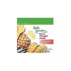 BELLA GARDENS PINEAPPLE CHUNK 12 OZ