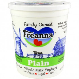 FREANNA PLAIN WHL MILK YOGURT (32 OZ)