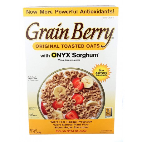 GRAIN BERRY TOASTED OAT 12 OZ BOX