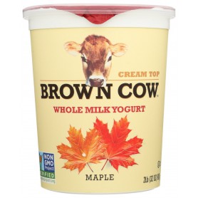 BROWN COW MAPLE YOGURT WM (32 OZ)