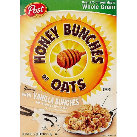 POST HONEY BUNCHES OF OATS VB (18 OZ)