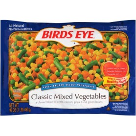 BIRDSEYE CLMIXED VEGETABLES 16 OZ