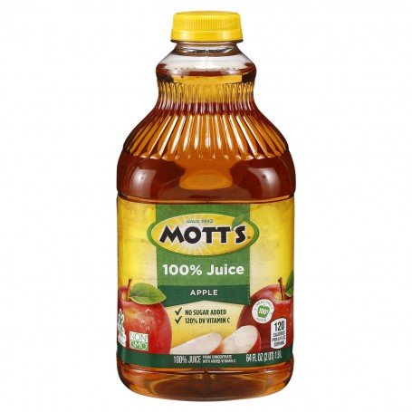 MOTTS 100% APPLE JUICE 64 OZ