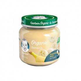 GERBER 1ST ORGANIC BANANA (4 OZ)