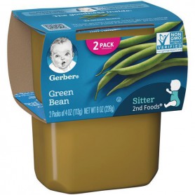 GERBER 2NGREEN BEANS 4 OZ 2PK