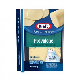 KRAFT NATL PROVOLONE SLICE 8 OZ 