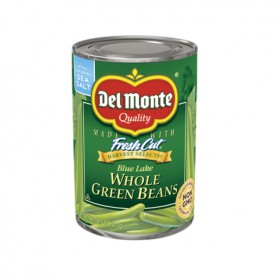 DEL MONTE GREEN BEANS, BL 28 OZ