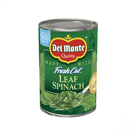 DEL MONTE CUT LEAF SPINACH 13.5 OZ