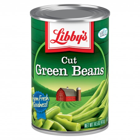 LIBBYS CUT GREEN BEANS 14.5 OZ