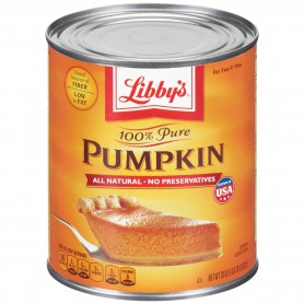 LIBBYS PUMPKIN 29 OZ