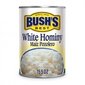 BUSHS HOMINY WHITE 15.5 OZ