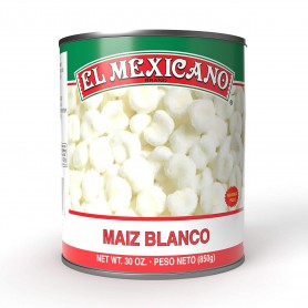 EL MEXICANO WHITE HOMINY 29 OZ