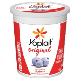 YOPLAIT ORIG SMOOTH STL BLUEBERRY LF YOGURT (32 OZ)