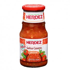 HERDEZ SALSA CASERA MEDIUM 16 OZ