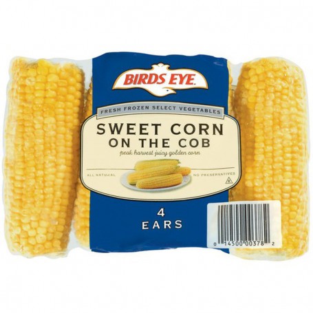 BIRDSEYE SWEET CORN 4 EARS