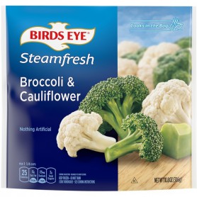 BIRDS EYE STMFR BROC & CAULF 10.8 OZ