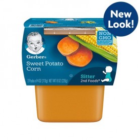 GERBER 2ND SWTPOT/CORN 4OZ 2PK (8 OZ)