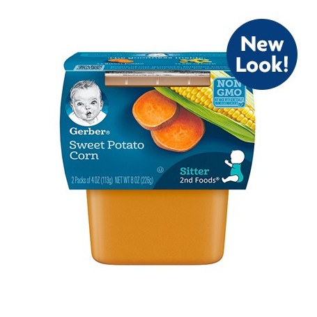GERBER 2ND SWTPOT/CORN 4OZ 2PK (8 OZ)