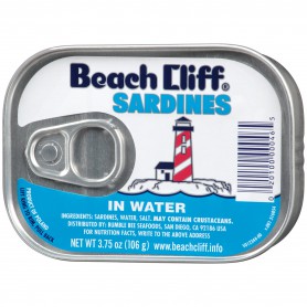 BEACHCLIFF BC SARDINE WATER (3.75 OZ)